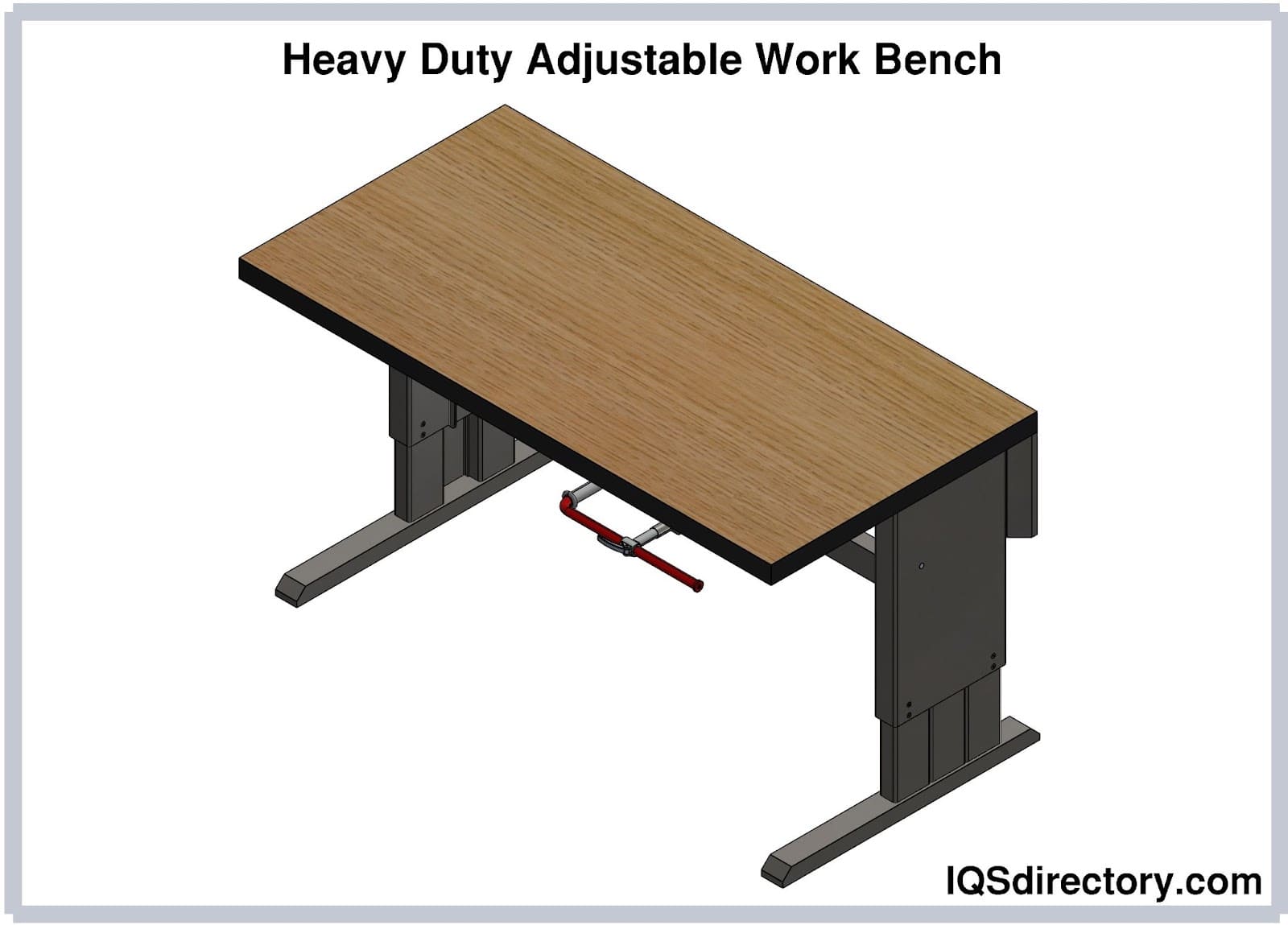 heavy duty adjustable workbench